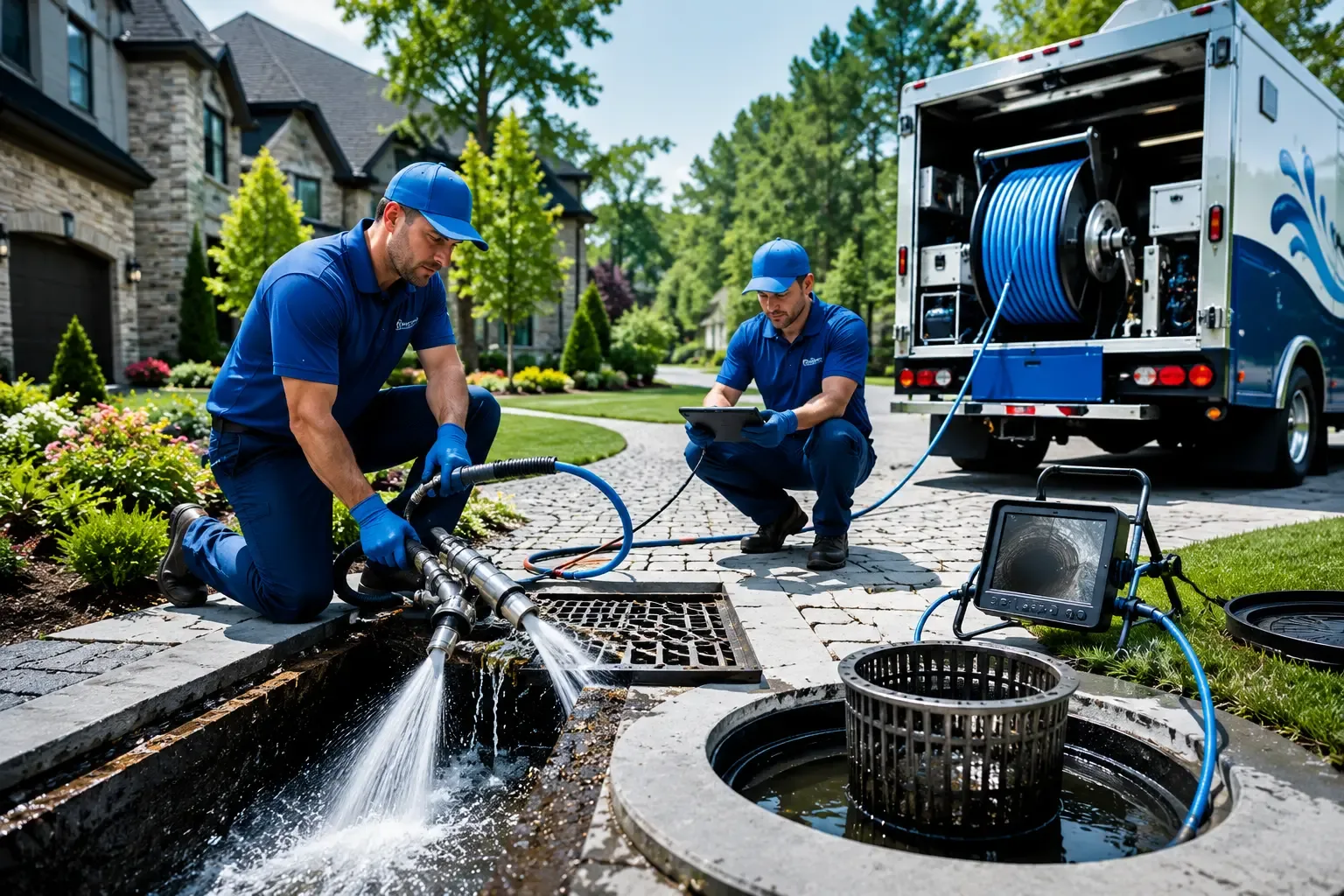 Local outdoor drain cleaning professionals in Stryker, OH