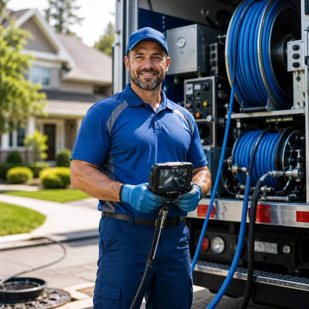 Local outdoor drain cleaning specialists in Stryker, OH
